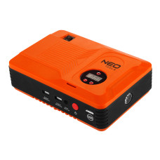 Пусковий пристрій Neo Tools "Jumpstarter" 11-997, 14000 мАг, до 400 А, з компресором та функцією Powerbank