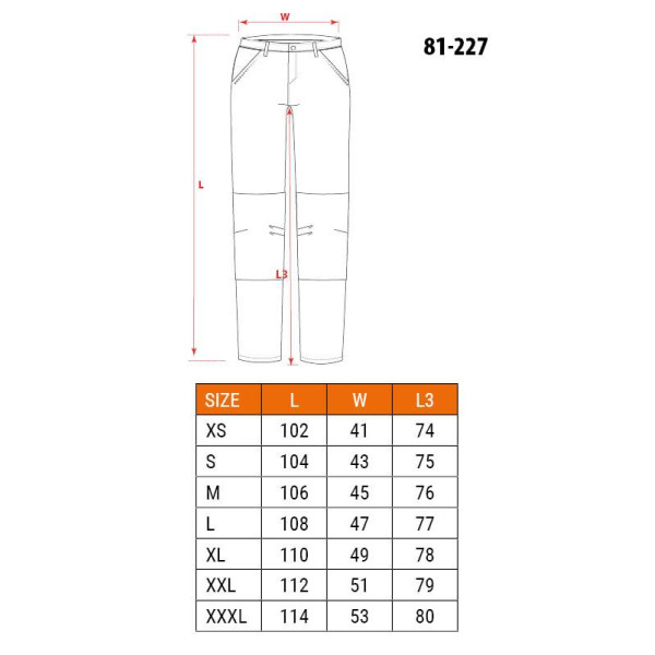 Робочі штани Neo Tools 81-227 PREMIUM