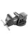 Лещата слюсарні TOPEX 07A110, чавунні, з ковадлом, загартовані губки 100 мм