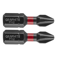 Ударний біт PH2 x 25 мм, 2 шт.