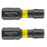 Ударний біт TX30 x 25 мм, 2 шт.