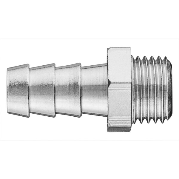 Штуцер до шлангу 10 мм, с різьбою M 1/4"
