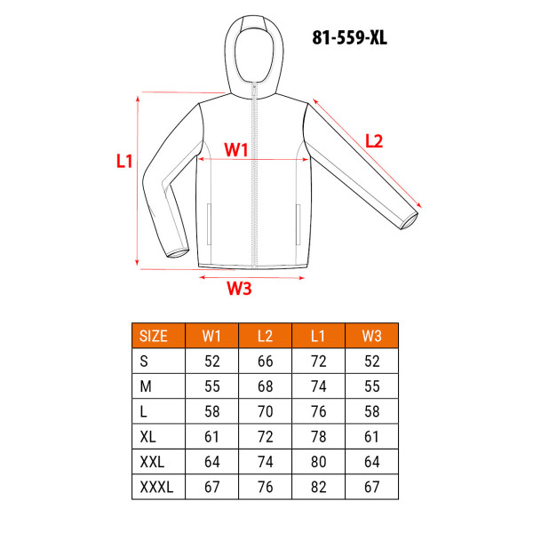 Куртка Neo Tools 81-559-L Premium, Softshell, Утеплювач