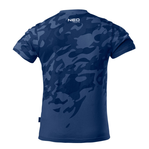 Футболка Neo Tools 81-603 CAMO Navy синя M