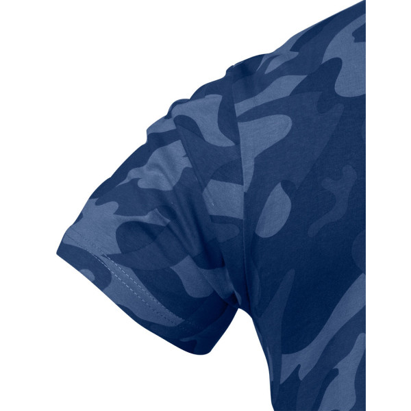 Футболка Neo Tools 81-603 CAMO Navy синя M