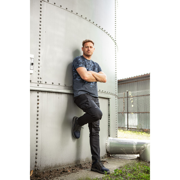 Футболка Neo Tools 81-603 CAMO Navy синя M