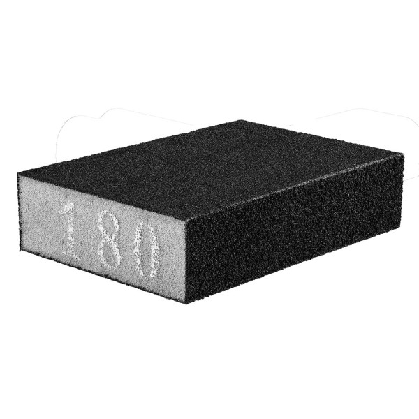 Губка наждачна, 70 x 25 x 100 мм, K180