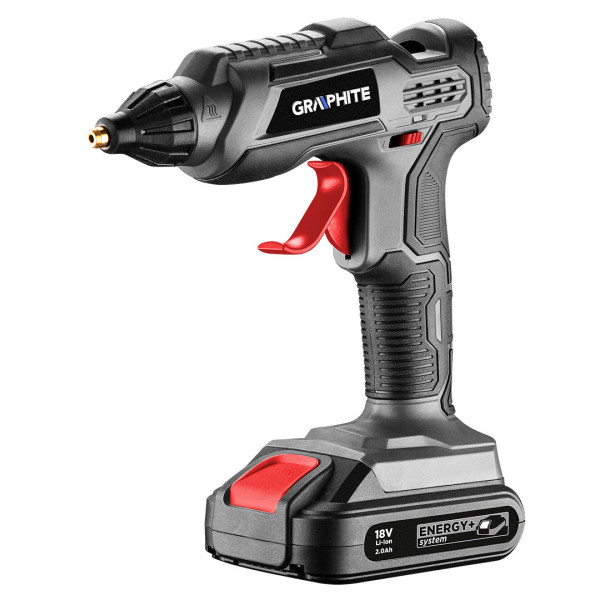 Клейовий пістолет GRAPHITE 58G040 18V, 11 мм, без АКБ/ЗУ