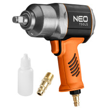 Гайковерт ударний пневматичний 1/2" NEO 14-002, професійний, Twin Hammer, 1300 Нм