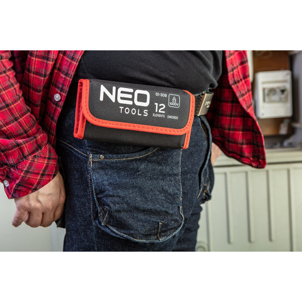 Набір біт з тримачем Neo Tools 01-308 1000 В 12 шт