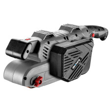 Професійна стрічкова шліфмашина GRAPHITE 900 Вт, 59G392, з пилозбірником та стаціонарним кріпленням