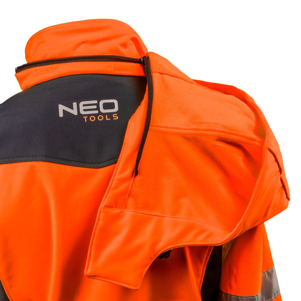 Куртка Neo Tools 81-701 Softshell підвищеної видимості, водо- та вітронепроникна