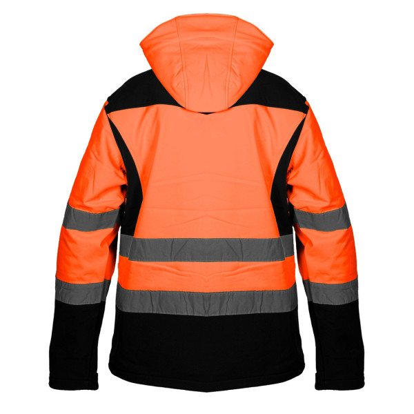 Куртка Neo Tools 81-701 Softshell підвищеної видимості, водо- та вітронепроникна