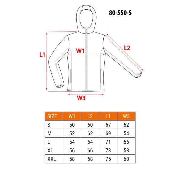 Жіноча куртка Neo Tools 80-550 softshell водонепроникна, вітронепроникна та дихаюча