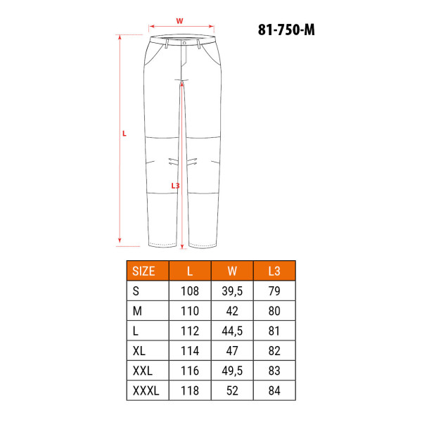 Утеплені робочі штани Neo Tools 81-750 softshell