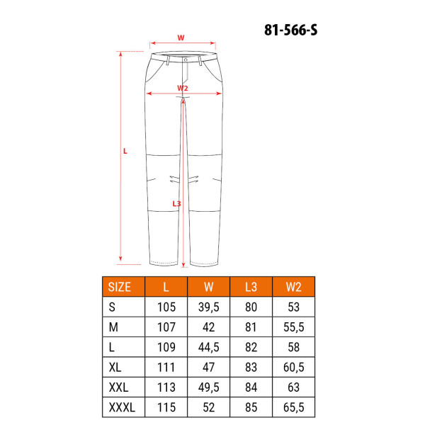 Утеплені робочі штани Neo Tools 81-566-L, Softshell