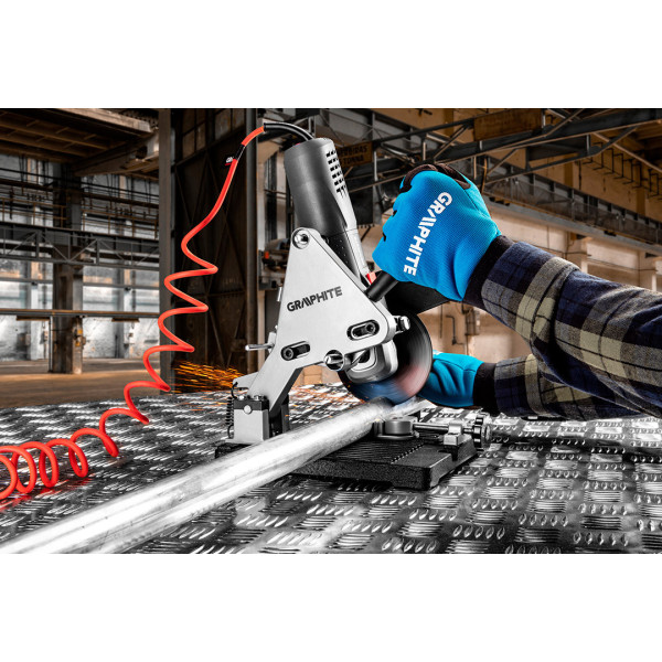Кутова шліфувальна машина GRAPHITE 59G187, 900 Вт, 125 мм, регулювання обертів