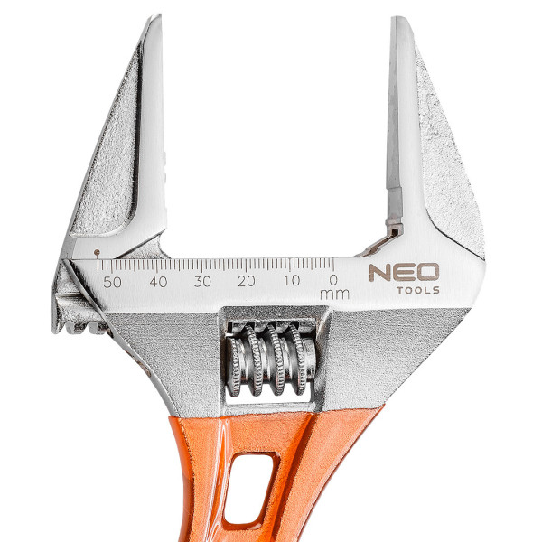 Розвідний ключ NEO 03-02, 185 мм, розкриття до 53 мм, CrV, професійний