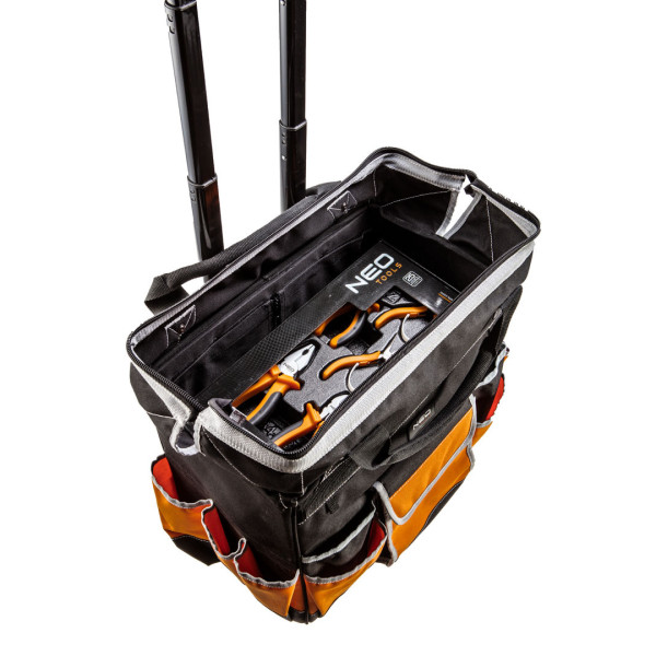 Сумка для інструментів на колесах NEO TOOLS 84-302, поліестер 600D, телескопічна ручка
