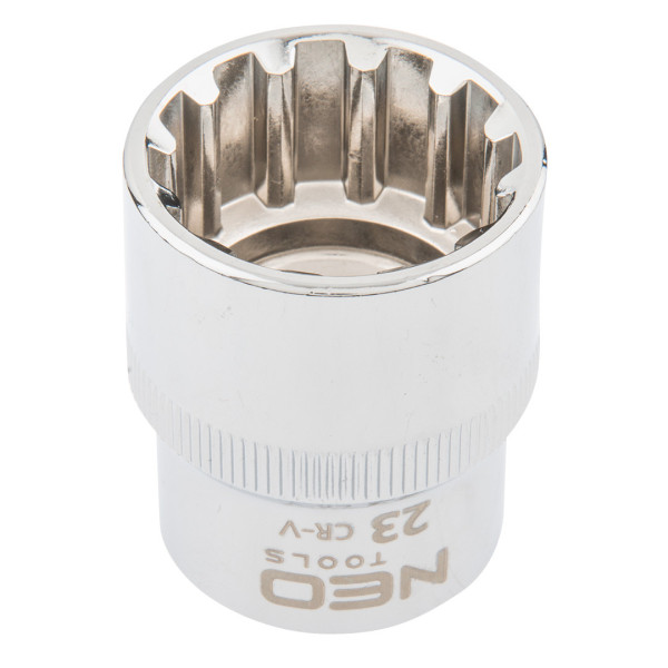 Головка змінна 12-гранна Spline 1/2" 23 мм