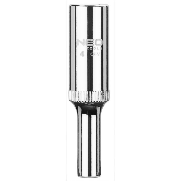 Насадка шестикутна довга 1/4", 4 мм