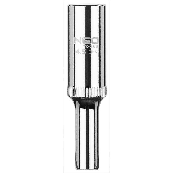 Насадка шестикутна довга 1/4", 4.5 мм