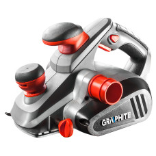 Електричний рубанок GRAPHITE 59G678, 850 Вт, 82 мм, для стругання та вибірки чверті