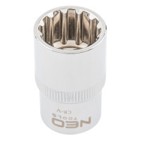 Головка змінна  Spline 1/2" 10 мм