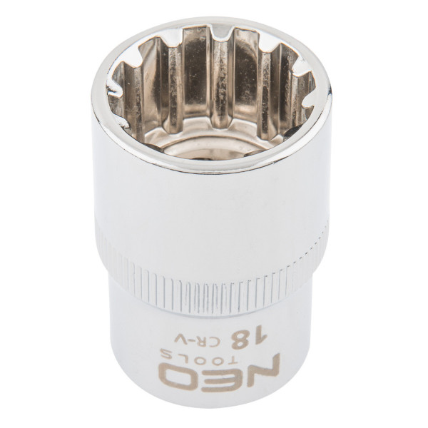 Головка змінна  Spline 1/2" 18 мм