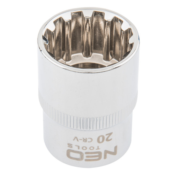 Головка змінна  Spline 1/2" 20 мм