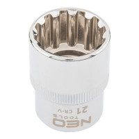 Головка змінна  Spline 1/2" 21 мм