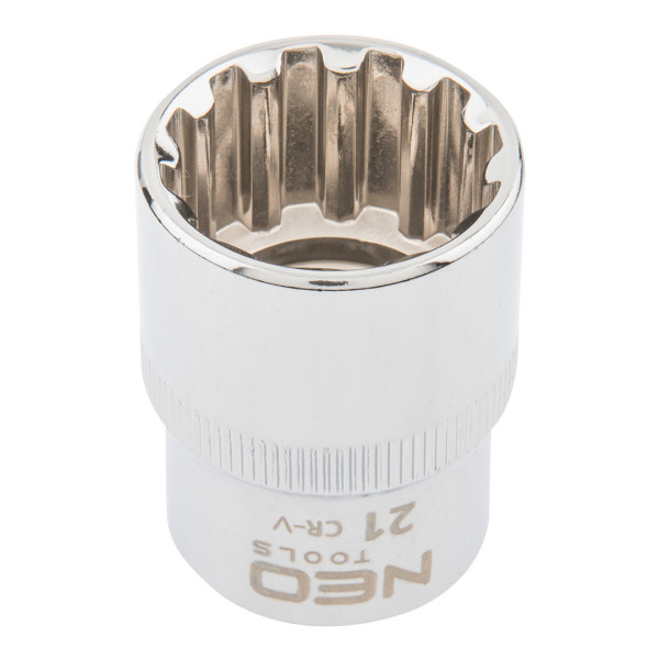 Головка змінна  Spline 1/2" 21 мм