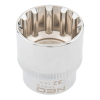 Головка змінна  Spline 1/2" 32 мм