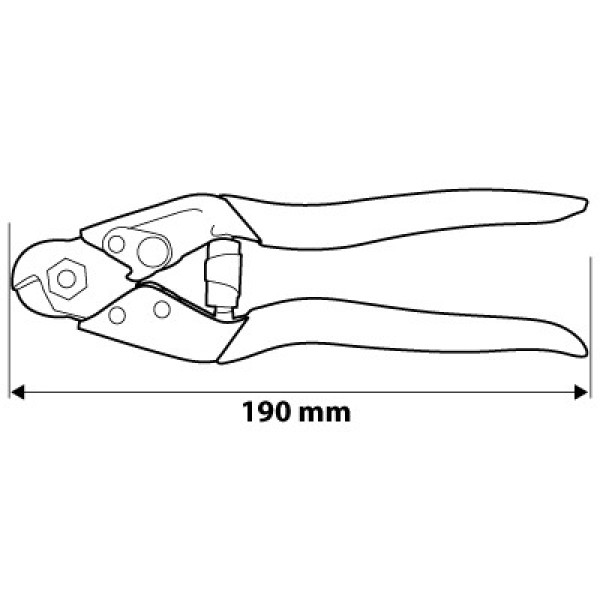Ножиці для дроту Neo Tools 01-512 190 мм