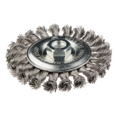 Щітка дротяна дискова, 115 мм x M14, INOX