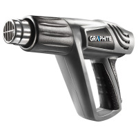 Термофен GRAPHITE 59G524, 2000 Вт, 80–600°C, з плавним регулюванням температури