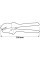 Кліщі для обтиску конекторів NEO 01-503, 250 мм, 22–10 AWG, TPR ручки