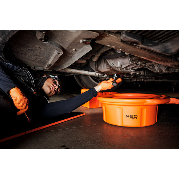 Ємність-відстійник NEO TOOLS 10-800, 16 л, HDPE, для зливу оливи та антифризу