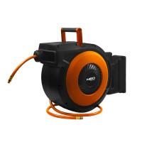 Котушка + пневматичний шланг NEO TOOLS 10-700, композитна, 15 м+1 м, 20 бар, 1/4?