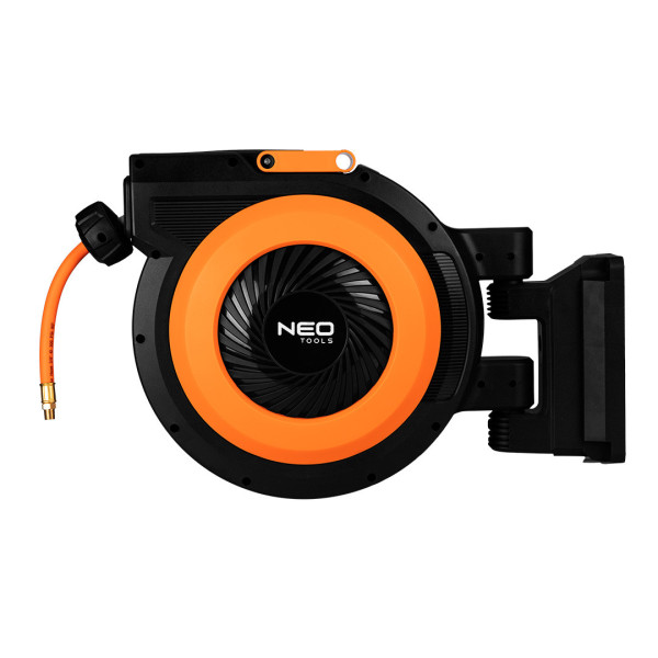 Котушка + пневматичний шланг NEO TOOLS 10-700, композитна, 15 м+1 м, 20 бар, 1/4?