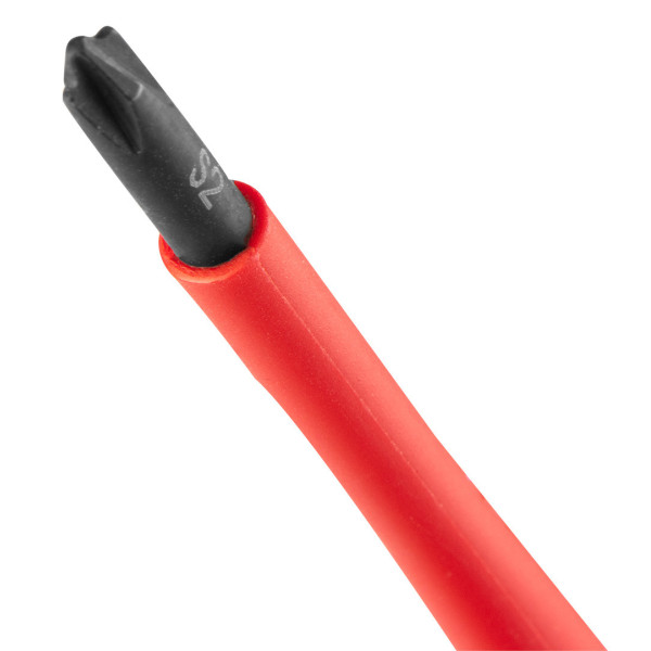 Викрутка діелектрична NEO Tools 04-218 SL/PH1 x 80 мм, до 1000 В, сталь S2, VDE