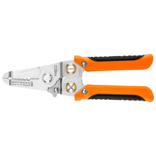 Ізолюючі кліщі 6 в 1 NEO TOOLS 01-549, багатофункціональні, для зняття ізоляції та обтиску