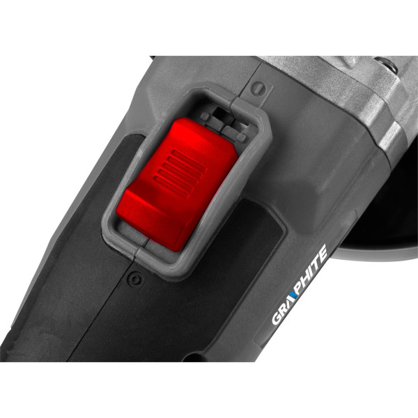 Кутова шліфувальна машина GRAPHITE 58GE142 Adjustable 125 мм, безщітковий двигун, 9200 об/хв