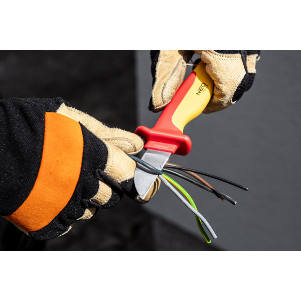 Ніж електрика NEO TOOLS 01-552 з ізоляцією до 1000 В, захисний чохол