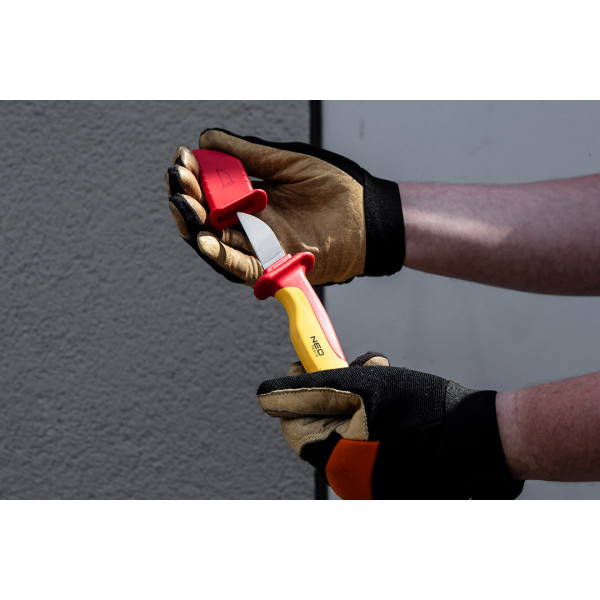 Ніж електрика NEO TOOLS 01-552 з ізоляцією до 1000 В, захисний чохол