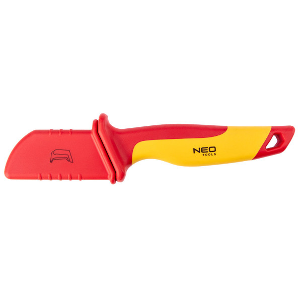 Ніж монтажний Neo Tools 01-553, 180 мм, ізольований, для роботи з напругою до 1000 В
