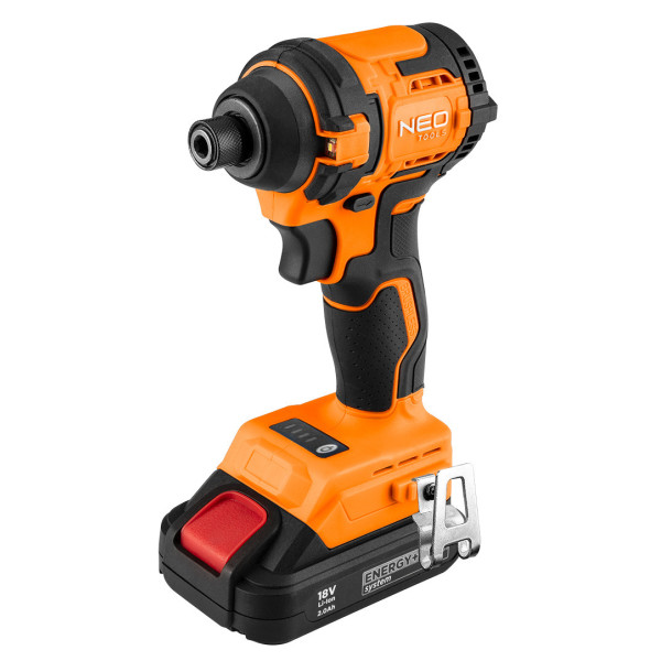 Безщітковий шуруповерт NEO TOOLS 04-612, 300 Нм, 1/4", Energy+, без АКБ та зарядного пристрою