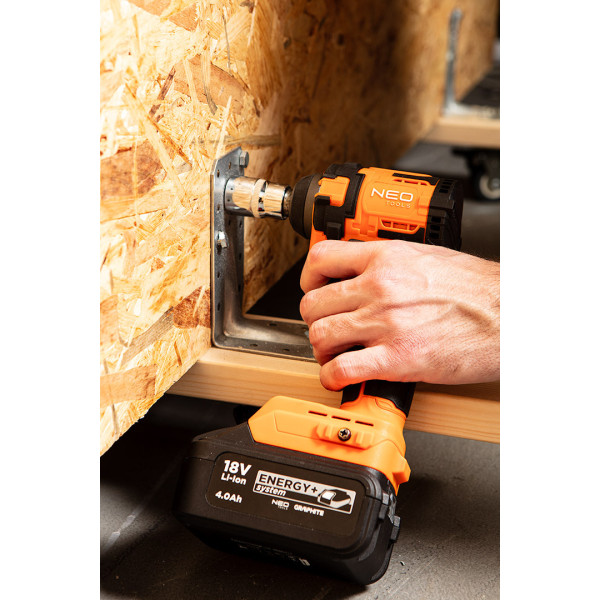 Гайковерт NEO TOOLS 04-613, 350 Нм, 3 передачі, безщітковий, 1/2", без акумулятора