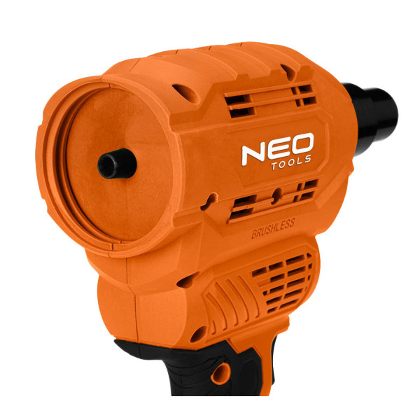 Акумуляторний заклепувальний пістолет NEO Tools Energy+ 18 В, 04-617 — для заклепок 2,4-6,4 мм
