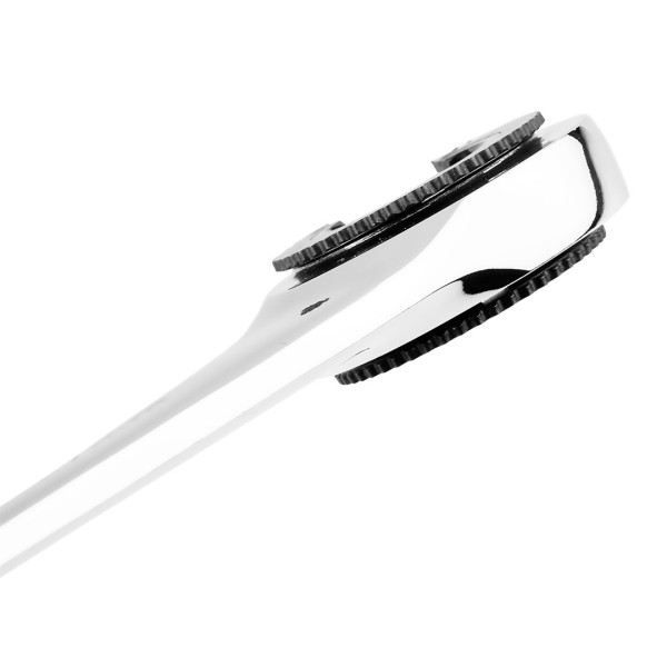 Ключ рожковий з тріскачкою 19 мм NEO TOOLS 09-266 CrV, 72 зубці, хромований